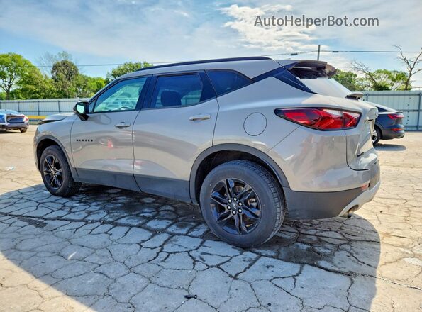 3GNKBBRA0MS526466 2021 CHEVROLET BLAZER Silver Հետևի ձախ