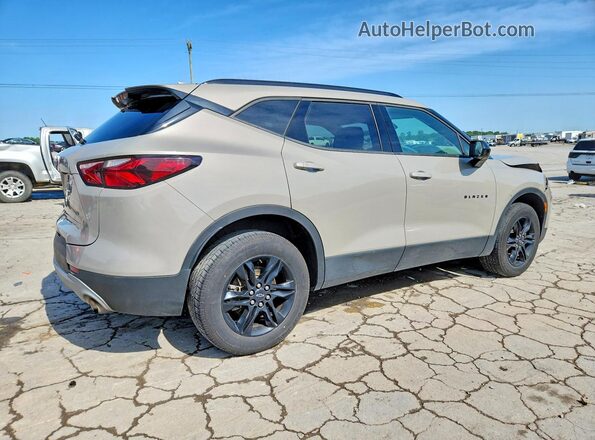 3GNKBBRA0MS526466 2021 CHEVROLET BLAZER Silver Հետևի աջ