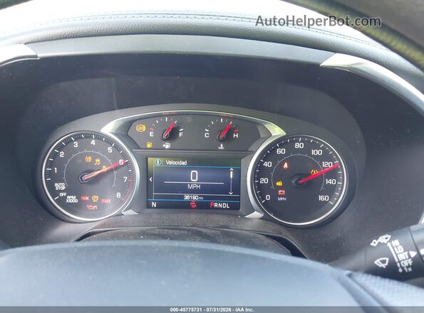 3GNKBBRA0MS547415 2021 CHEVROLET BLAZER Silver უკანა სავარძლების ხედი