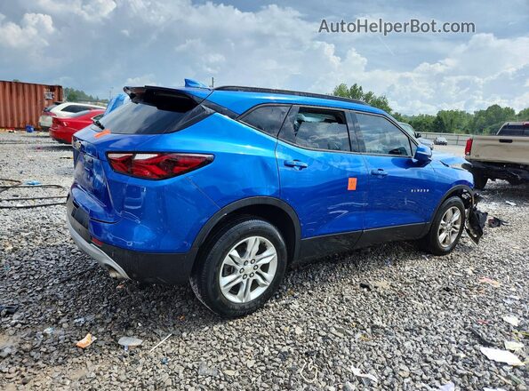 3GNKBBRA1KS572479 2019 CHEVROLET BLAZER Blue Rear right