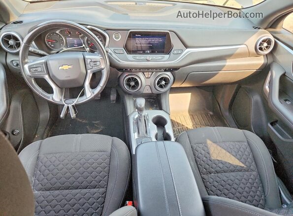 3GNKBBRA1LS537846 2020 CHEVROLET BLAZER Blue Առջևի վահանակի տեսք