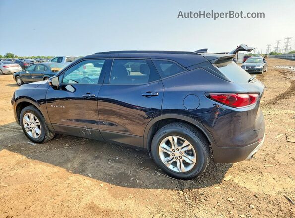 3GNKBBRA1LS537846 2020 CHEVROLET BLAZER Blue Հետևի ձախ