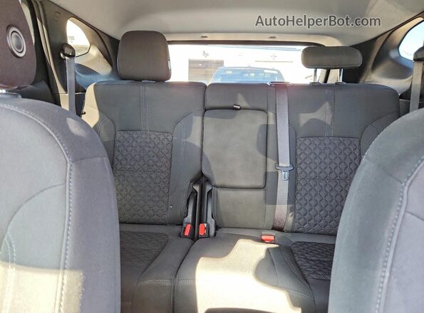3GNKBBRA1LS719496 2020 CHEVROLET BLAZER Silver Rear seats view