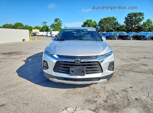 3GNKBBRA1LS719496 2020 CHEVROLET BLAZER Silver Front view
