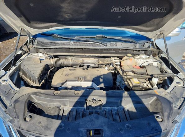 3GNKBBRA1LS719496 2020 CHEVROLET BLAZER Silver Engine compartment view