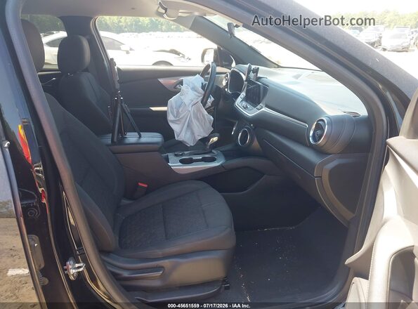3GNKBBRA1MS500491 2021 CHEVROLET BLAZER Black უკანა სალონის ხედი