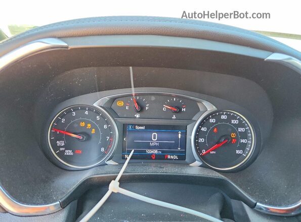 3GNKBBRA2MS557685 2021 CHEVROLET BLAZER Tan ხელსაწყოთა პანელის ხედი
