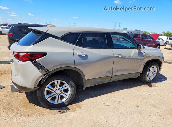 3GNKBBRA2MS557685 2021 CHEVROLET BLAZER Tan უკანა მარჯვენა