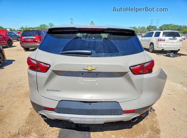 3GNKBBRA2MS557685 2021 CHEVROLET BLAZER Tan უკანა ხედი
