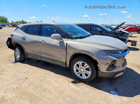 3GNKBBRA2MS557685 2021 CHEVROLET BLAZER Tan წინა მარჯვენა