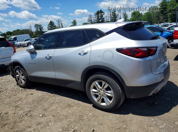 3GNKBBRA3LS596848 2020 CHEVROLET BLAZER Silver Задня ліва чверть