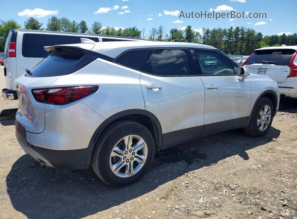 3GNKBBRA3LS596848 2020 CHEVROLET BLAZER Silver Задня права чверть