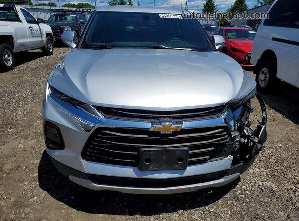 3GNKBBRA3LS596848 2020 CHEVROLET BLAZER Silver Вид спереду