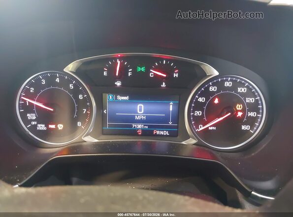 3GNKBBRA3LS628326 2020 CHEVROLET BLAZER White Հետևի նստատեղերի տեսք