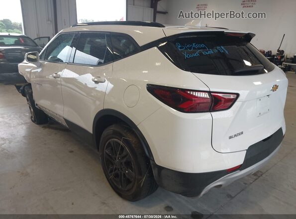 3GNKBBRA3LS628326 2020 CHEVROLET BLAZER White Հետևի ձախ
