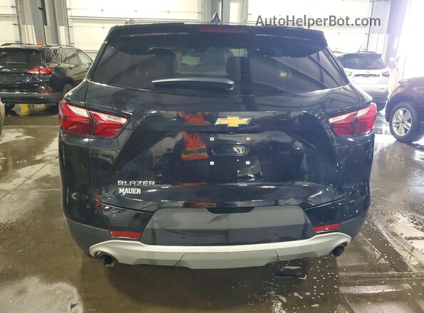 3GNKBBRA3LS700478 2020 CHEVROLET BLAZER Black Вид ззаду