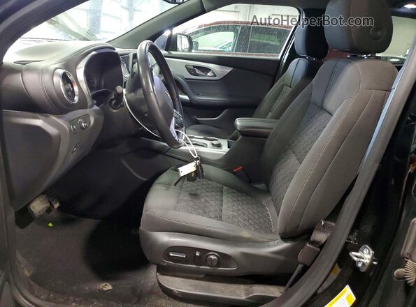3GNKBBRA3LS700478 2020 CHEVROLET BLAZER Black Вид салону спереду