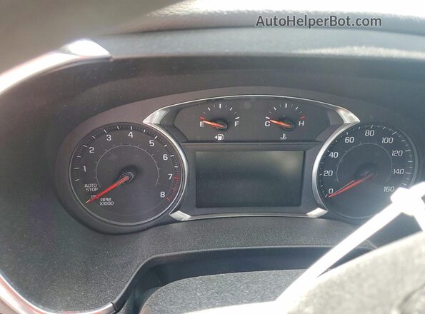3GNKBBRA3MS537199 2021 CHEVROLET BLAZER White Vista del cuadro de instrumentos