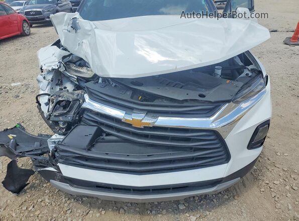 3GNKBBRA3MS537199 2021 CHEVROLET BLAZER White Vista del compartimento del motor