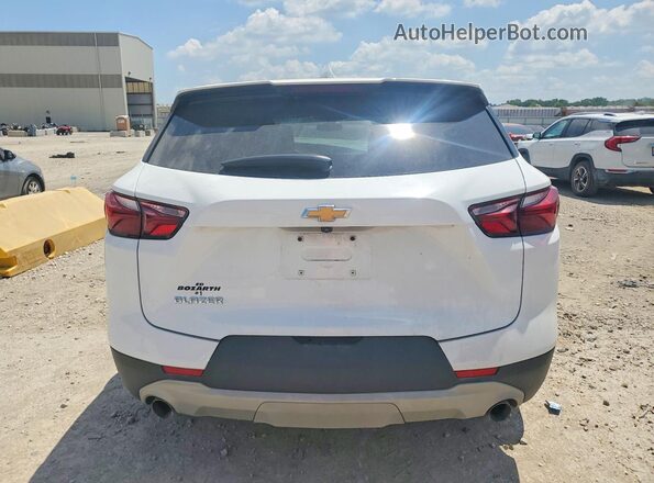 3GNKBBRA3MS537199 2021 CHEVROLET BLAZER White Vista trasera