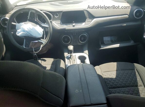 3GNKBBRA3MS537199 2021 CHEVROLET BLAZER White Vista del salpicadero