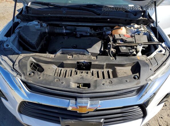 3GNKBBRA3MS580666 2021 CHEVROLET BLAZER Белый Вид подкапотного пространства