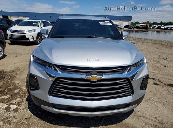 3GNKBBRA4MS527605 2021 CHEVROLET BLAZER Silver წინა ხედი