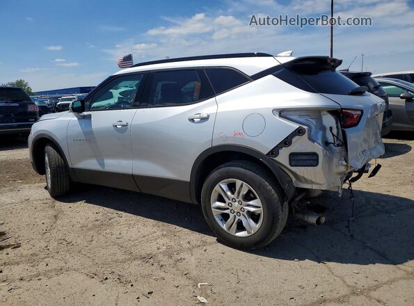 3GNKBBRA4MS527605 2021 CHEVROLET BLAZER Silver უკანა მარცხენა