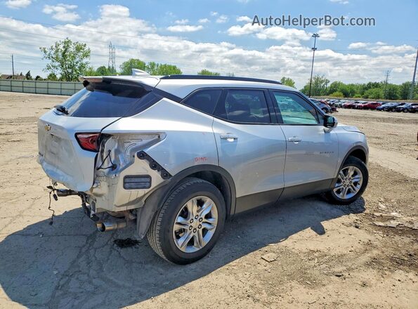 3GNKBBRA4MS527605 2021 CHEVROLET BLAZER Silver უკანა მარჯვენა