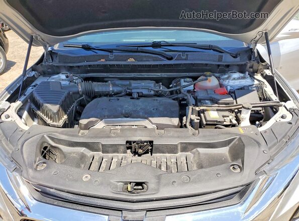 3GNKBBRA4MS527605 2021 CHEVROLET BLAZER Silver ძრავის განყოფილების ხედი