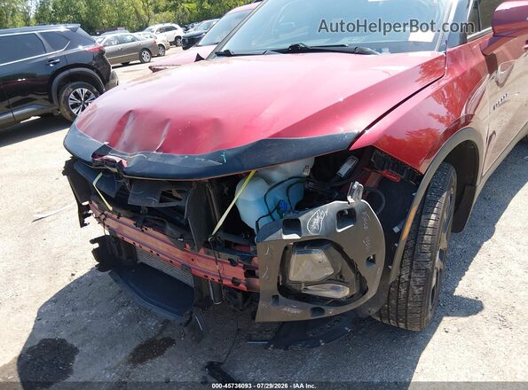 3GNKBBRA5LS545433 2020 CHEVROLET BLAZER Red Դիմացի տեսք