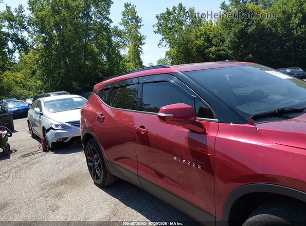 3GNKBBRA5LS545433 2020 CHEVROLET BLAZER Red Սալոնի 360 աստիճան տեսք