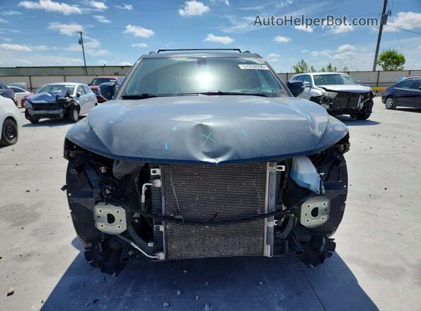 3GNKBBRA5LS593112 2020 CHEVROLET BLAZER Gray Widok z przodu