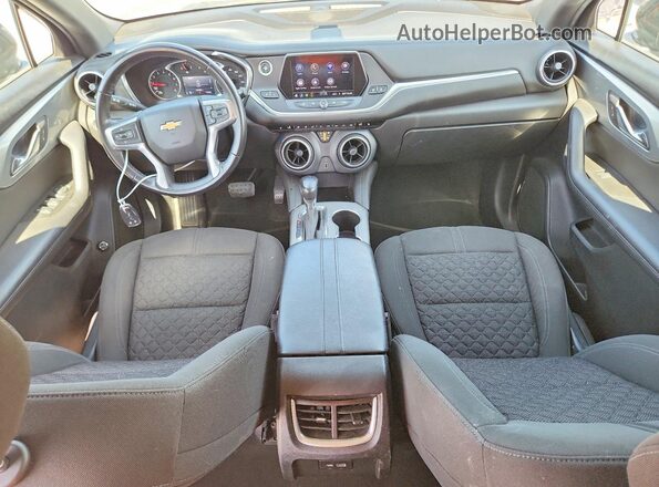 3GNKBBRA5LS593112 2020 CHEVROLET BLAZER Gray Widok deski rozdzielczej