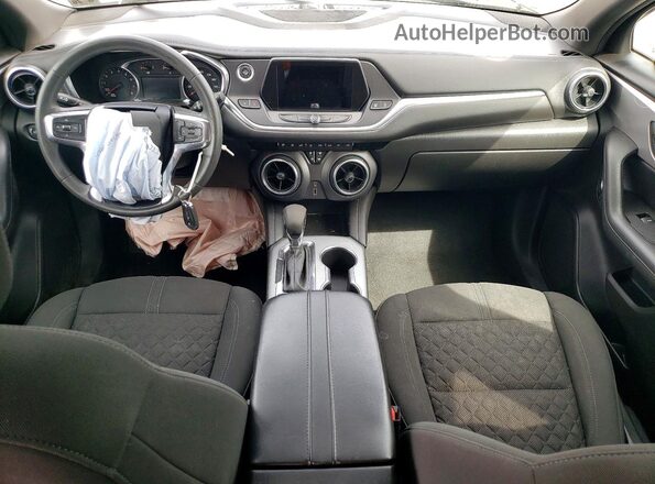 3GNKBBRA5MS579261 2021 CHEVROLET BLAZER Black Առջևի վահանակի տեսք
