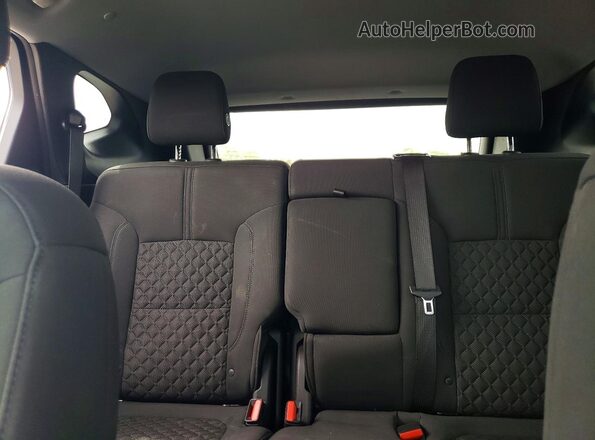 3GNKBBRA5MS579261 2021 CHEVROLET BLAZER Black Հետևի նստատեղերի տեսք
