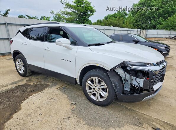 3GNKBBRA6LS699486 2020 CHEVROLET BLAZER White Передня права чверть