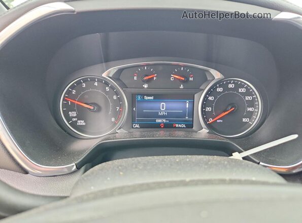 3GNKBBRA6LS699486 2020 CHEVROLET BLAZER White Вид щитка приладів