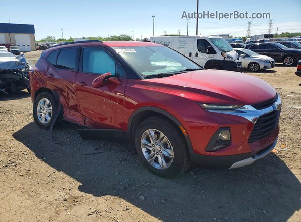 3GNKBBRA7KS692075 2019 CHEVROLET BLAZER Red Передня права чверть
