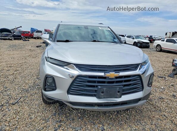 3GNKBBRA7KS697129 2019 CHEVROLET BLAZER Gray Вид спереду