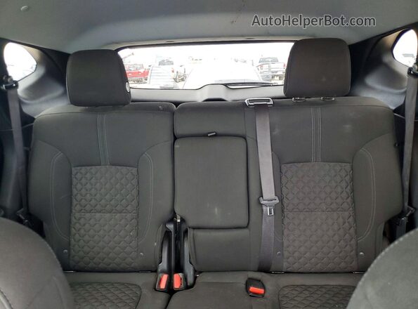 3GNKBBRA7KS697129 2019 CHEVROLET BLAZER Gray Вид задніх сидінь