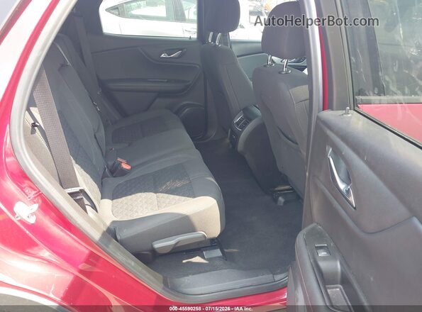3GNKBBRA7LS668070 2020 CHEVROLET BLAZER Red Вид задніх сидінь