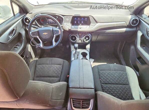 3GNKBBRA7LS680316 2020 CHEVROLET BLAZER White Widok deski rozdzielczej