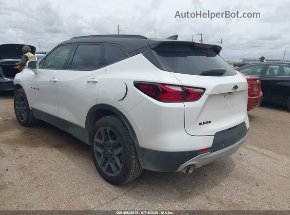 3GNKBBRAXLS542883 2020 CHEVROLET BLAZER White Rear left