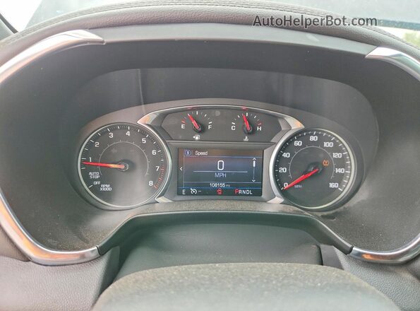 3GNKBBRAXLS610308 2020 CHEVROLET BLAZER Blue ხელსაწყოთა პანელის ხედი