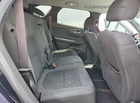 3GNKBBRAXLS610308 2020 CHEVROLET BLAZER Blue უკანა სავარძლების ხედი
