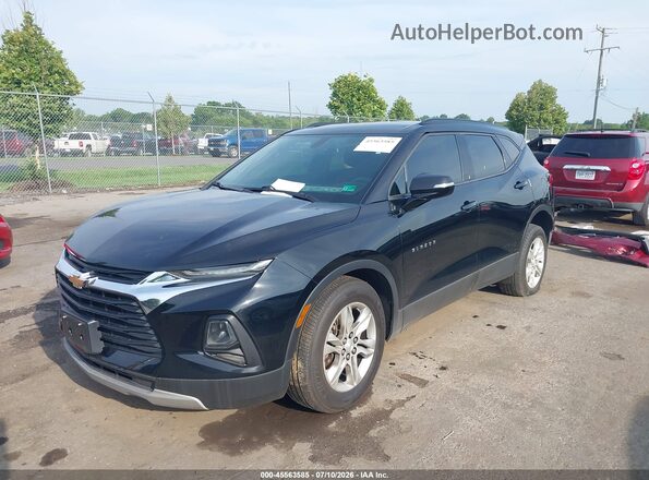 3GNKBBRAXMS515572 2021 CHEVROLET BLAZER Black Przód lewy