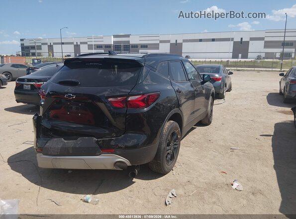 3GNKBCR40NS137571 2022 CHEVROLET BLAZER Black Tył prawy