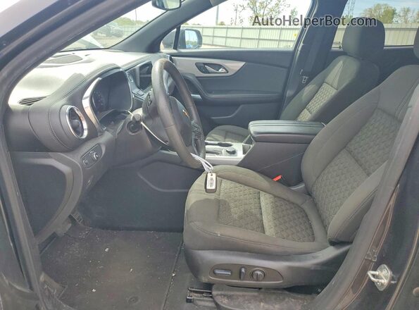3GNKBCR40NS174359 2022 CHEVROLET BLAZER Gray Вид салону спереду
