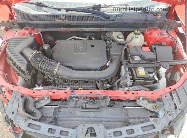 3GNKBCR40PS132521 2023 CHEVROLET BLAZER Red Vista del compartimento del motor